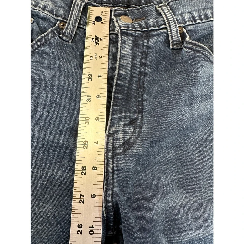 Levi's 511 Slim Fit Stretch Jeans Mens W32 L32 Blue‎ Denim Five Pocket Whiskers
